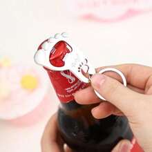 48pcs Baby Shower Party Favors, Bottle Openers, Gift Tags, Baby Footprint Bottle Openers, Party Decorations Or Souvenirs For Guests - Multicolor - View 7