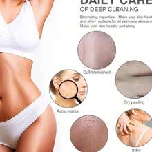 African Bath Sponge, African Mesh Long Net Bath Sponge, Exfoliating Shower, Body Wash, Back Scrub,Body Scrubber,Sponge, Smooth Skin, Body Scrubber,Very Suitable For Daily Use - 彩色 - 查看 2