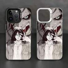 Funda Compatible With Anime A-Attack On T-Titan Eren For 11 Pro Max, 16, 15, 14, - Translucent Black 1 - View 3