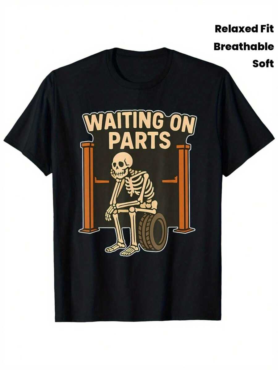 Men Outdoor Tees & Tanks - Black - View 1