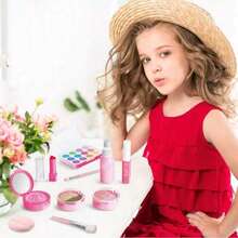 Princess Dress Up Set - Princess Dress Up Set For Little Girls / Dress Up Game And Makeup Toys, Christmas Limited Edition - Princess Makeup Toy Set For Toddlers - Makeup Beauty Toys, Ideal Gift For Children's Day / Christmas / New Year / Holidays - Multicolor - View 2