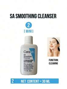 CeraVe SA温和洁面霜，适用于干燥、粗糙、肤色不均的肌肤，有30毫升/236毫升两种规格。这款0.5%水杨酸凝胶洁面乳蕴含3种必需神经酰胺、透明质酸和烟酰胺，温和去除角质。 - 適樂膚水楊酸溫和嫩膚泡沫潔面啫咖哩 - 查看 14