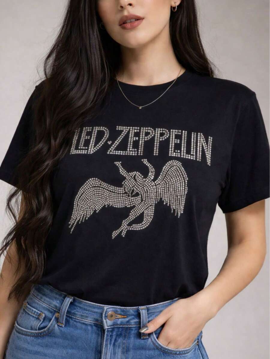 Women T-Shirts - Negro - Ver 1