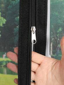 Black Window Screen Kit With Hook-And-Loop Tape, Easy Install Mesh To Keep Mosquitoes & Bugs Out - Black - View 3