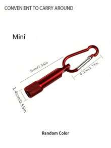 4pcs/1pc Mini LED Keychain Flashlight - Multicolor Mini Flashlight Keychain For Outdoor Camping, Hiking Gear And Emergency Lighting. Mini LED Flashlight Keychain - Multiple Colors Available, Super Bright Portable Keychain Flashlight, Powerful Keychain Light, Great Gift For Parties, Halloween, Thanksgiving, Christmas, Mother's Day And More - Holiday Gift | Keychain Gift Set - Multicolor - View 11