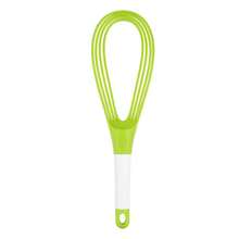 1 pieza Batidor plegable de doble cabezal, incluye estilos en forma de bola y planos, herramienta de cocción esencial y accesorio de cocina para el hogar - Multicolor - Ver 15