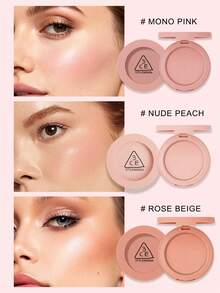 3CE Rubor - #Nude Pink - Nude Pink Suave - 5.5g - # MELOCOTÓN DESNUDO - Ver 9