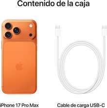 Apple IPhone 17 Pro Open Box ✨ Dynamic Island & USB-C | 256-512GB | Includes Free Charger, All Colors Available: Titanium Black, Titanium Silver, Titanium Orange. - Orange - View 5