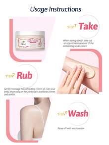 Dove 多芬香草蜂蜜去角质磨砂膏，去除暗沉，滋润肌肤，平衡水油，蕴含1/4保湿乳霜细颗粒，温和不刺激，深层清洁并提亮肤色。 - Vanilla honey - 查看 3