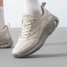 Skechers Men's New Mesh Casual Sports Lightweight Running Shoes - Beige - View 2