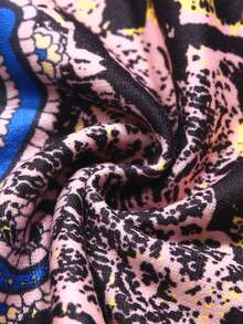 5pcs/Pack Men's Underwear, Random Leopard Print Men's Boxer Briefs, Comfortable Versatile Daily Wear Trunks - Multicolor - View 5