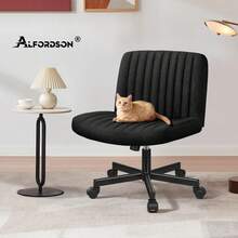 Home Office Chairs - Black - View 11