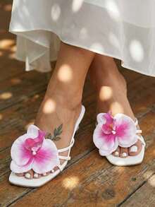 Hoa màu trắng và hồng đỏ