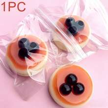 Taba Squishy-Nee Doh-芝士软萌蛋糕玩具，逼真蛋糕造型，缓解压力和焦虑的最佳选择，高韧性和粘性，草莓/蓝莓舒芙蕾奶油馅料，逼真蛋糕面团质感，生日、情人节、派对、复活节、返校季的完美礼物 - 彩色 - 查看 16