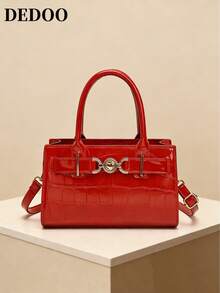 Dedoo New Arrival High-End Luxury Handbag, Shoulder Bag, Crossbody Bag - Red - View 10