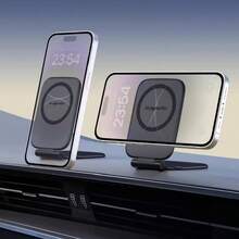 Ultra-Thin Magnetic Phone Holder, Designed Specifically For In-Car Navigation, Foldable Shock-Resistant Magnetic Multifunctional Car Holder. An Essential Gift Item. - Magnetic Bracket - View 13