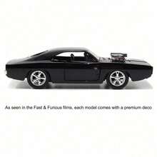 Simba Universal 1/32 Scale "Fast & Furious" Movie Model Car, Official Authorized Alloy Diecast, Rotating Wheels, Openable Doors, Rubber Tires, Adult Collectible, Collector's Gift - Multicolor - View 5
