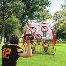 Rugby Sports Accessories - 6 X 6 Fuß, 5 Löcher, Rot - View 9