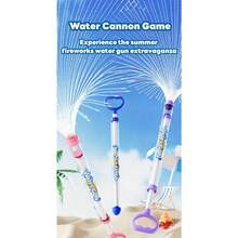1pc Summer Firework Water Gun Toy, Suitable For Outdoor Pool, Beach Party Games, Photography Props, Birthday Surprise Gift, Random Color Delivery - Multicolor - View 8