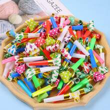 10/20/100pcs Colorful Dragon Whistle, Birthday Party Entertaining Toy, Children's Blowing Toy, Party Atmosphere Prop, Suitable For Gatherings, Team Building, Classmate Parties, Weddings, Grand Openings, Annual Meetings, Adds Lively Atmosphere And Interactive Games - Multicolor - View 6