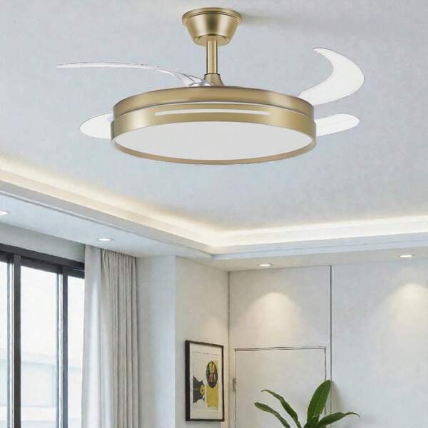 FABRILAMP ABRILA Ventilador DC 59w Micenas Blanco/Niquel/Cuero  4 Aspas Transp. 106d 6 Veloc. 6980lm 3 Colores C/remoto Con mando a distancia INCLUIDO Regulables de intensidad, Memoria Y Temporizador Control de aire verano o invierno DOS MEDIDAS DE TIJA para instalar a distintas alturas de techo Primera Calidad garantizada