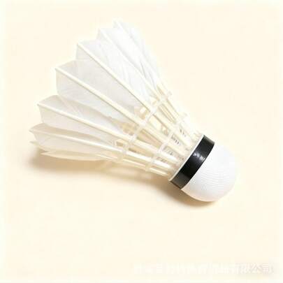 Set di 12 volani da badminton, leggeri, reattivi, con costruzione robusta, per gioco indoor e all'aperto