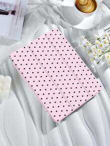 Polka Dot & Minimalist Pattern Tablet Protective Case, Compatible With  9.7/10.2/10.5/10.9/12.9/Pro 11 (10th Gen), Galaxy Tab S6 Lite 10.4", Kindle Paperwhite 12th Gen (2024), Kindle 11th Gen (2022), Offers Soft Shock-Proof Protection, Supports Smart Stand/Auto Wake/Sleep Function - Nhiều màu-1 - Xem 3