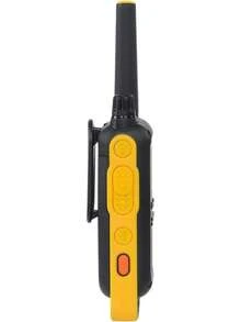 ¡RecomendadoMotorola Solutions, Portable FRS, T470, Talkabout, radios bidireccionales, preparación para emergencias, Recargable, 22 Canales, 35 Millas, Negro con Amarillo, Paquete de 2¡Top de Temporada - T470 - Ver 11