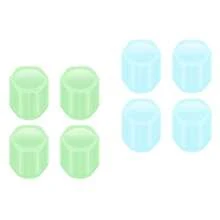 Tapa De Válvula De Neumáticos De Automóviles Fluorescentes - Multicolor - Ver 9