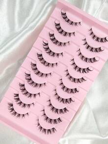 Hinarin False Eyelashes - Spiky Manga Lashes - View 7