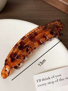 3/1PC Temperament Large High Ponytail Clip, Naturally Fluffy And Hair Enhancing, Banana Clip With Teeth On The Back Of The Head, Anti Slip Vertical Clip - Multicolor - View 2