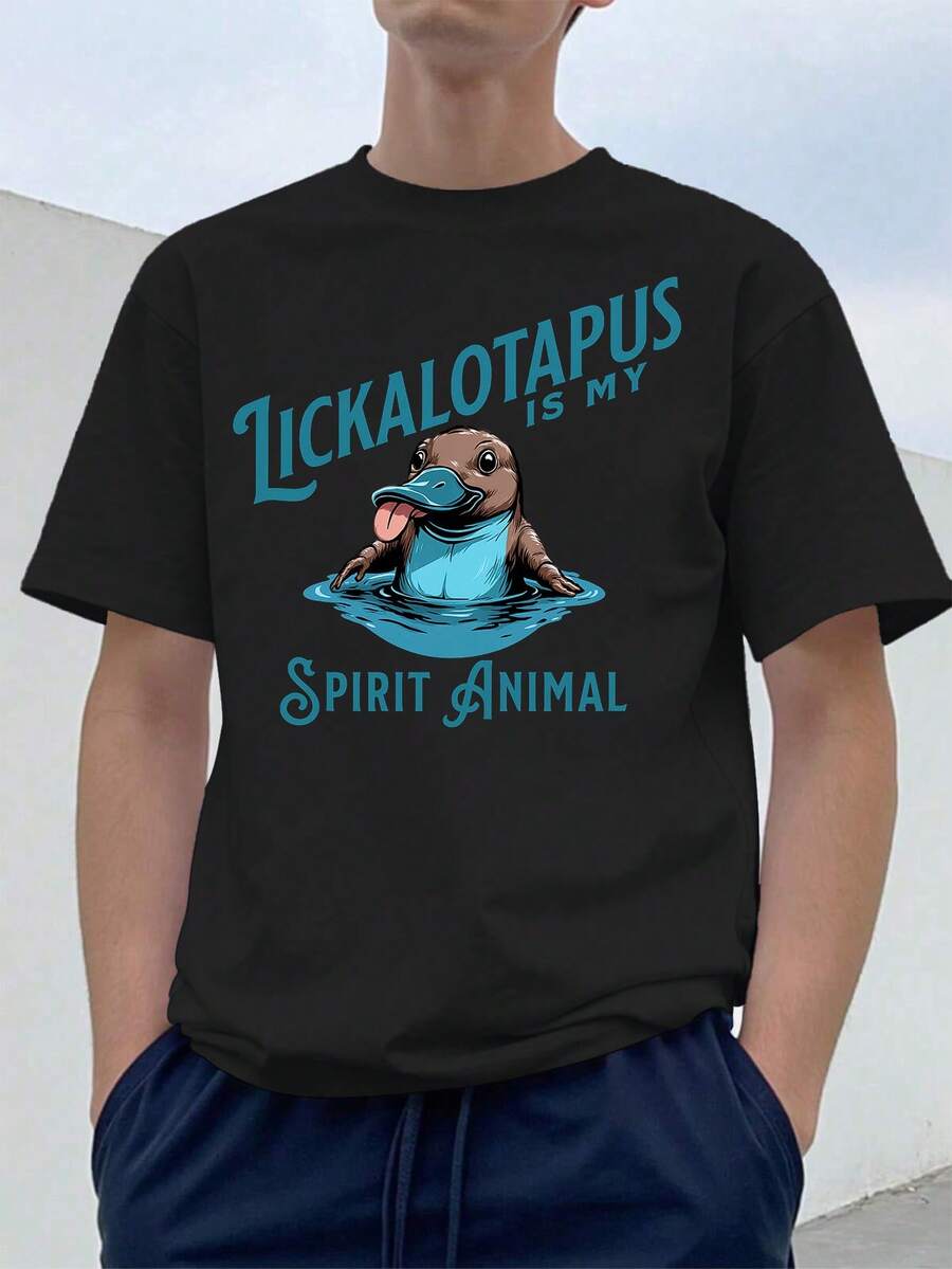 Men Outdoor Tees & Tanks - Black - View 1