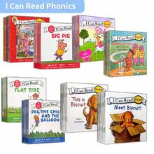 Lachilly I Can Read Phonics English Books For Children Kids Story Picture Pocket Book Bedtime Stories Book - Multicolor - View 2