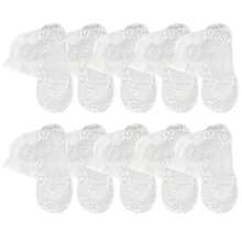 1/5/10 Pairs Women's Summer Thin Lace Floral Sexy Sheer Mesh Socks - Multicolor - View 14