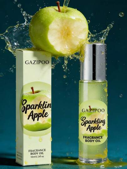 1 pièce Parfum frais et non gras à la pomme verte, 10 ml, sans alcool, parfum naturel longue durée. Émet un arôme de pomme fraîche, rempli d'une ambiance de campus juvénile, parfum naturel et énergique pour usage quotidien. Peut renforcer la confiance et le charme. Convient pour les rendez-vous, le travail, le port quotidien et les fêtes. Conception de bille anti-fuite, cadeau idéal pour les vacances et les anniversaires. Mini parfum