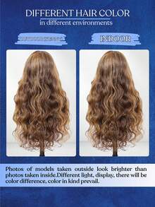 Highlight Ombre Lace Front Wig - 13x4 200% Density Body Wave Lace Frontal Pre Plucked With Baby Hair HD Lace For Women (26 Inch, 13x4 Body Lace Front) - SP4/27 - View 5