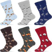 Athletic Socks - Red/Black/Blue/Green/Gray/Multicolor Animal-6m - View 9
