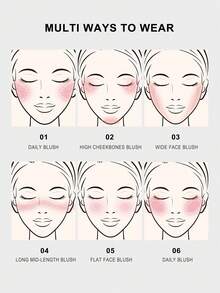 3CE Rubor - #Nude Pink - Nude Pink Suave - 5.5g - # MELOCOTÓN DESNUDO - Ver 10