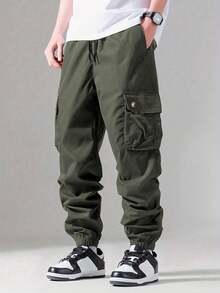 Shendy Vendy Men Sweatpants - 綠色 - 查看 1