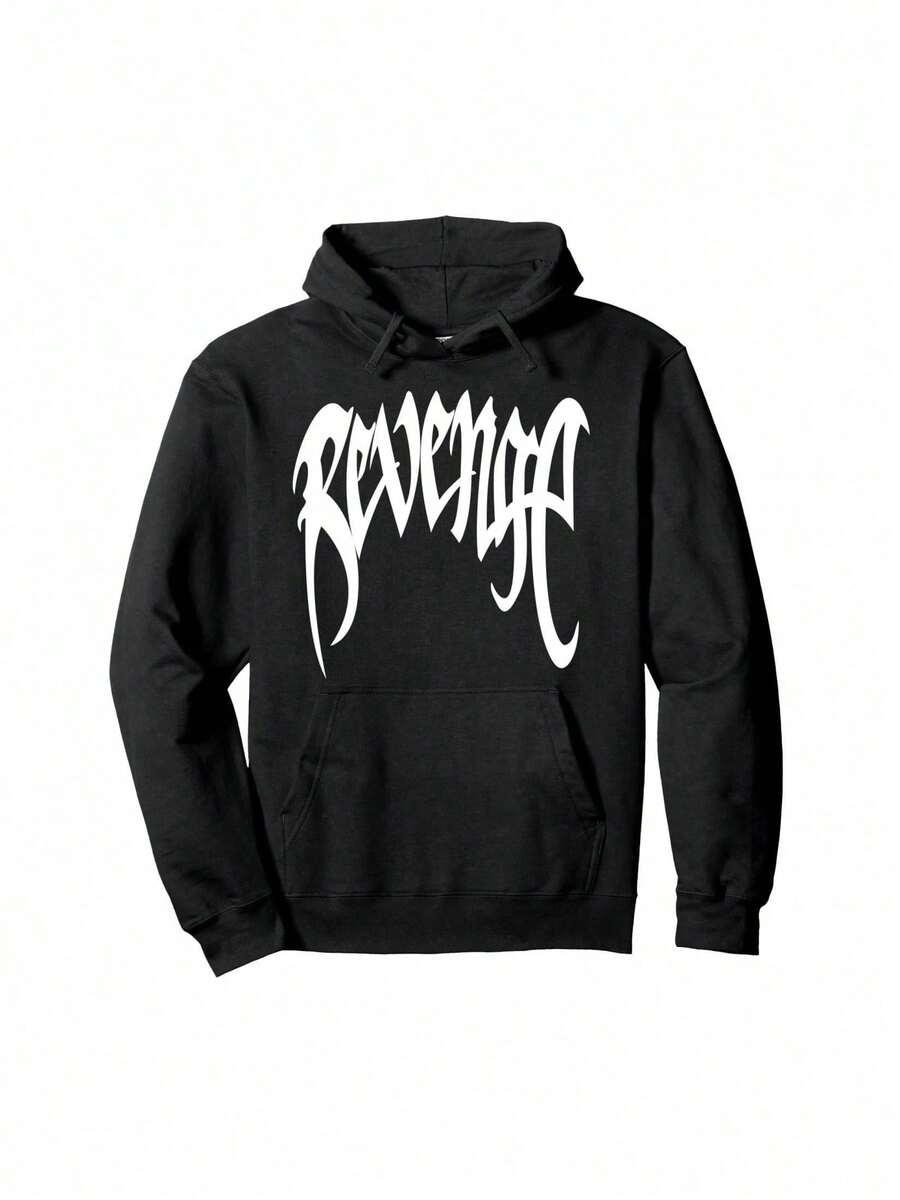 Men Outdoor Hoodies & Sweatshirts - Black - View 1