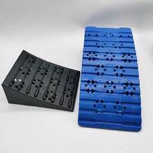 13.5T RV Camper Leveler Truck Car Sturdy Leveling Blocks Ramps Wheel Chock Block - blue - View 8