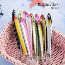 1pc Random Fish Shaped Ballpoint Pen - Creative Ocean Themed Writing Supplies, Suitable For School, Office Or Fishing Enthusiasts (Cute Novelty Gift) - Multicolor - View 8