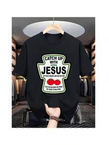 Men Outdoor Tees & Tanks - Black - View 1