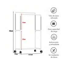 Clothing Racks - White - View 5