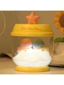 Miniso 三丽鸥卡通双子星捕梦网罐系列睡眠发光装饰夜灯，卡通发光装饰模型动漫装饰礼品 - 黃色 - 查看 12