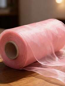 1 cuộn (90m/295ft), (50m/164ft) vải voan hồng bóng, thích hợp cho trang trí đám cưới lãng mạn, các sự kiện kỷ niệm, trang trí sân khấu, phông nền lễ cưới, trang trí bàn ghế, trang trí bàn tráng miệng, cầu hôn, ngày Valentine, lễ hội, tiệc cô dâu và nhiều dịp khác. - màu hồng tươi - Xem 8