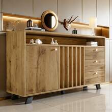 Buffets & Sideboards - Dark Oak + Wood - View 1