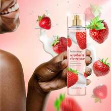 Bodycology Long-Lasting Fragrance Body Mist, Strawberry Cheesecake, 8 Fl Oz - ColorN - 查看 4