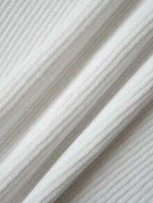 Women's V-Neck Thin Knit Cardigan, Fitted Spring/Summer New Arrival Sweater Jacket, Base Layer Top - White - View 9