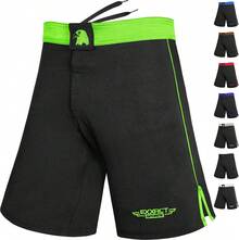 ¡RecomendadoExxact Sports MMA - Pantalones cortos IBJJF clasificados sin Gi BJJ Jiu Jitsu para hombres, boxeo, entrenamiento cruzado y pantalones cortos de agarre¡Top de Temporada - Marrón - Ver 9